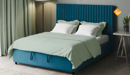 Кровати со спинкой 160x190